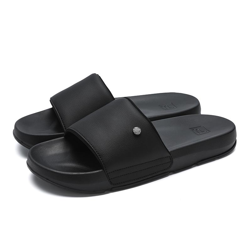 FILA Drifter 2 Fashionable Casual Comfortable Slip-On Sandals Men Footwear Black F12M522507FBK