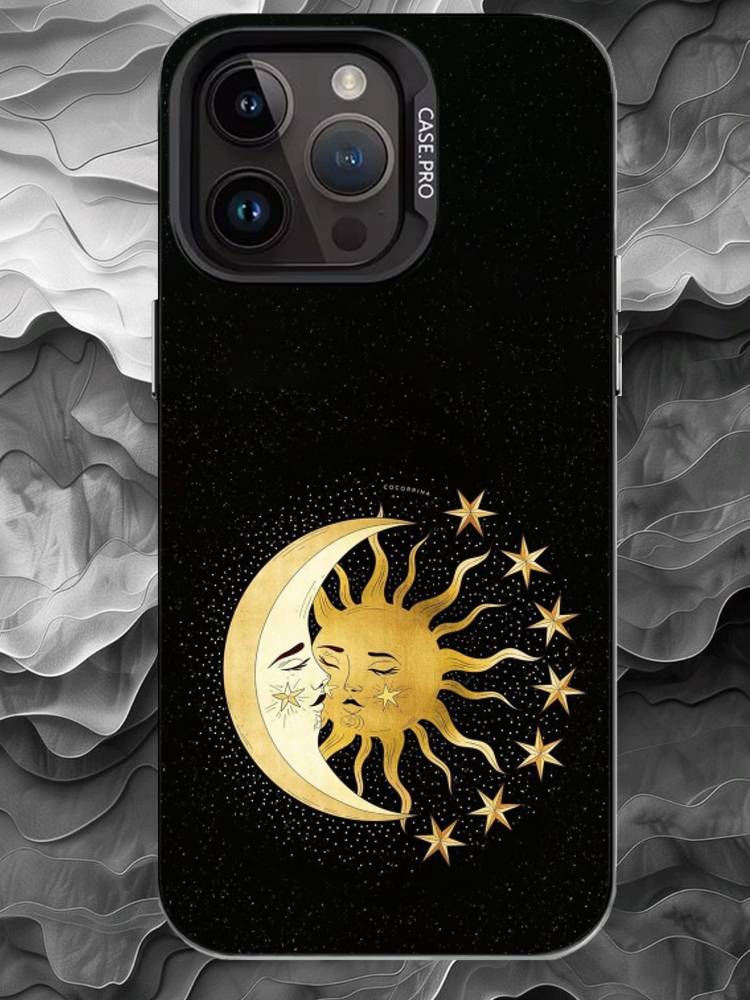 A-astrology Phone Case For iPhone 17 16 15 14 13 12 11 Pro Max Plus Silver Matte Black Cover