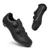 2022 Cross-Strap Lock Road Cycling Shoes with Hard Sole for Mountain Biking and Racing