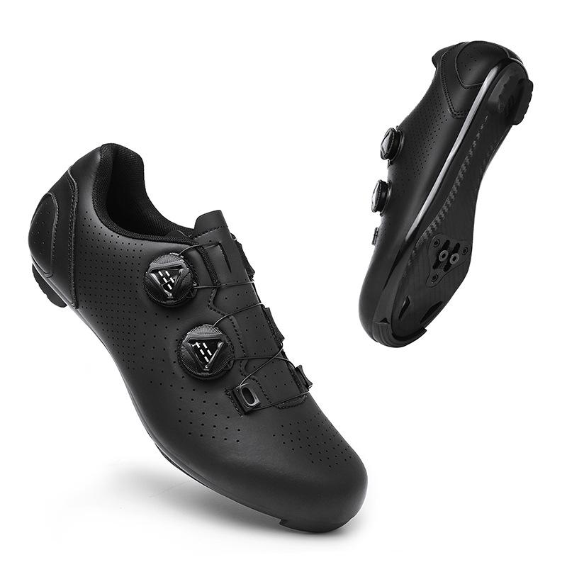 2022 Cross-Strap Lock Road Cycling Shoes with Hard Sole for Mountain Biking and Racing