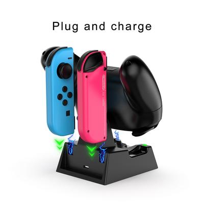 Nintendo Switch Kontrol Cihazı, Joy-Con ve USB Type-C Şarj Kablosu için Şarj İstasyonu/Stand'ı Anahtar Kontrol Cihazı Şarj Cihazı Şarj İstasyonu