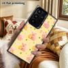 Phone Case: 2D Flat Samsung Galaxy A34 A35 M05 M06 S20 S22 S21 FE Plus 5G Case, Couple Design, Pink Pig and Little Yellow Chick, Christmas and Hallowe