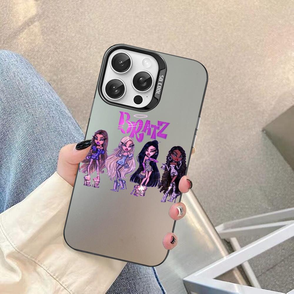 Lovely Doll Bratz Phone Case For IPhone 16 15 14 13 12 11 Pro Max X XR XSMAX 8 7 Plus Matte Shockproof Back Cover