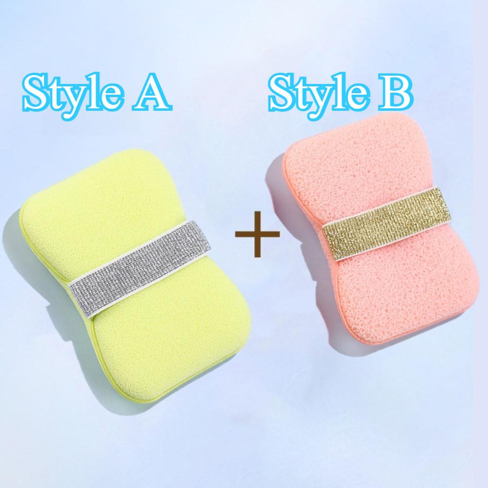 Koupelová houba Zesílený šetřič mýdla Pěnicí síťovaná taška Exfoliační houba Mycí houba na tělo Koupelová štětka do sprchy Koupelnové doplňky