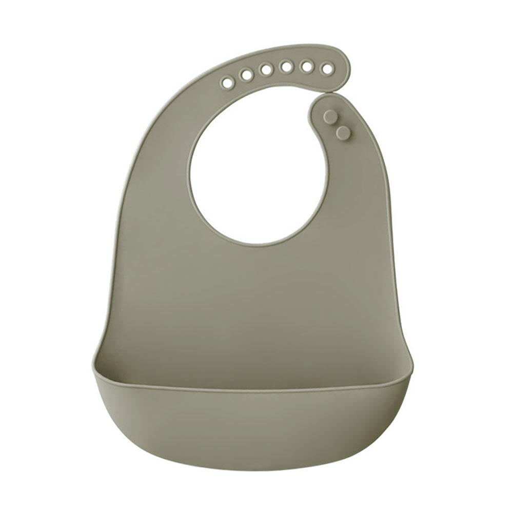 Silicone World Waterproof Silicone Bibs Baby Kids Stuff Kids Bib Aprons Girl Boy Adjustable Soft Silicone Bib Baby Feeding Stuff