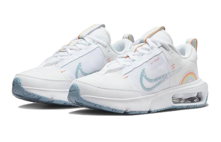 Nike Air Max INTRLK SE GS Cushioning Abrasion Resistant Low top Kids Lifestyle Shoes White Blue DM1211-100