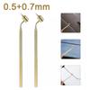 0.5Mm-0.7Mm Paint Scratch Repair Pen Slash Line Detail Fine Line Liquid Slanting Precision Ruling Pen Car Scratch Repair 2026