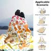 1pc, Charming Chip 'n' Dale Print Blanket Perfect for Home Decor, Couch Cover, Outdoor Use, Travel, Camping, Car, Beach, Office Nap Ideal