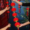 Chinese Style New Year Lantern String Fu Character Door Lantern Pendant  For Home Decor