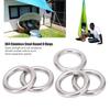 5pcs 304 Stainless Steel Round O  s Multi Purpose Seamless Welded Metal O   for Sailing Diving