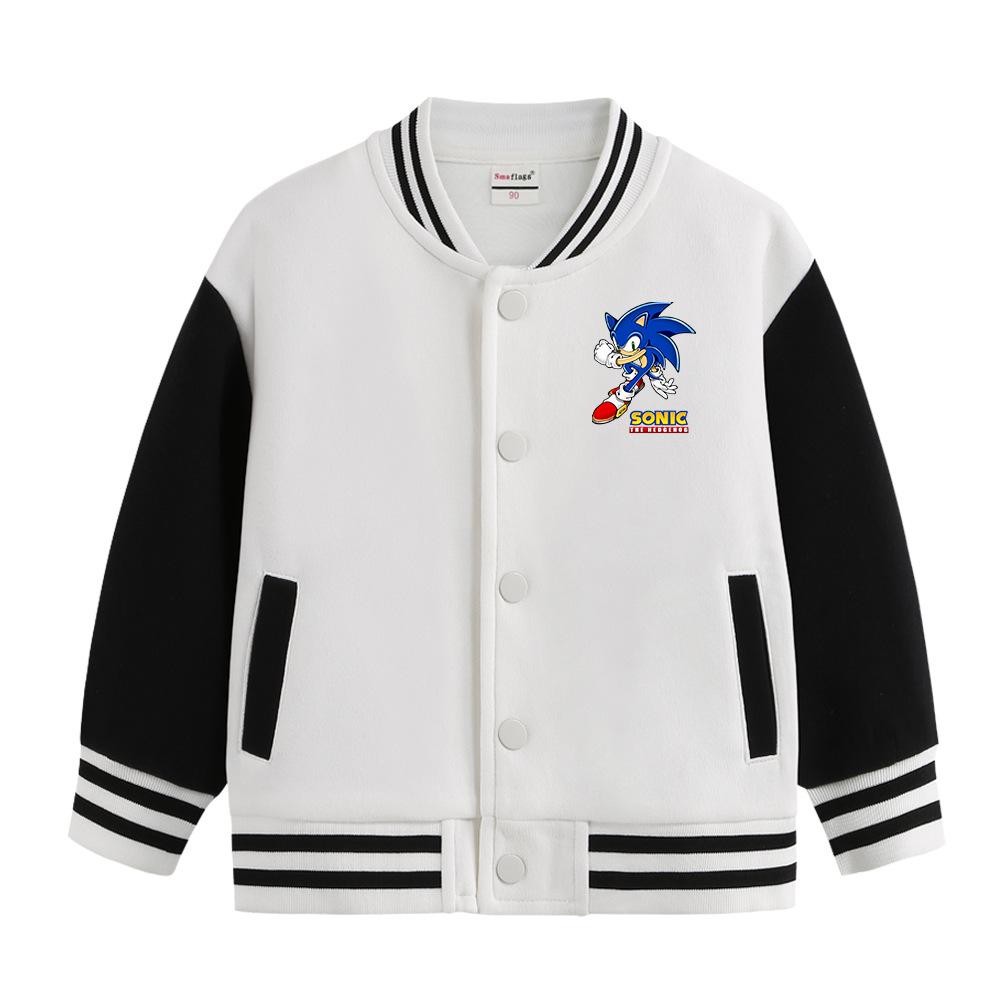 2025 New Style Boys Versatile Baseball Jacket - Thickened Autumn & Winter Clothing 90cm