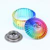 Color  Glass Dish Acrylic Powder Liquid Holder Container Shape Nail Lid Cup Bowl Manicure Accessories