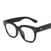 2pcs Anti Blue Light Transparent Anti-Radiation Glasses For Women Glasses Eyeglasses Computer Goggles Eyewear