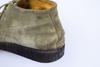 BALLY Włochy Skórzane Krótkie Buty Tyrolskie 24.5 Oliwkowe(UŻYWANY)