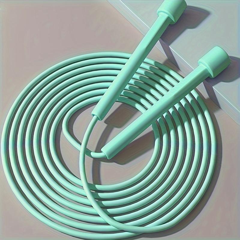 Adjustable Pink Jump Rope for Fitness & Weight Loss - Durable, Solid Color, Ideal for Exercise and Body Toning, Gym Accessories