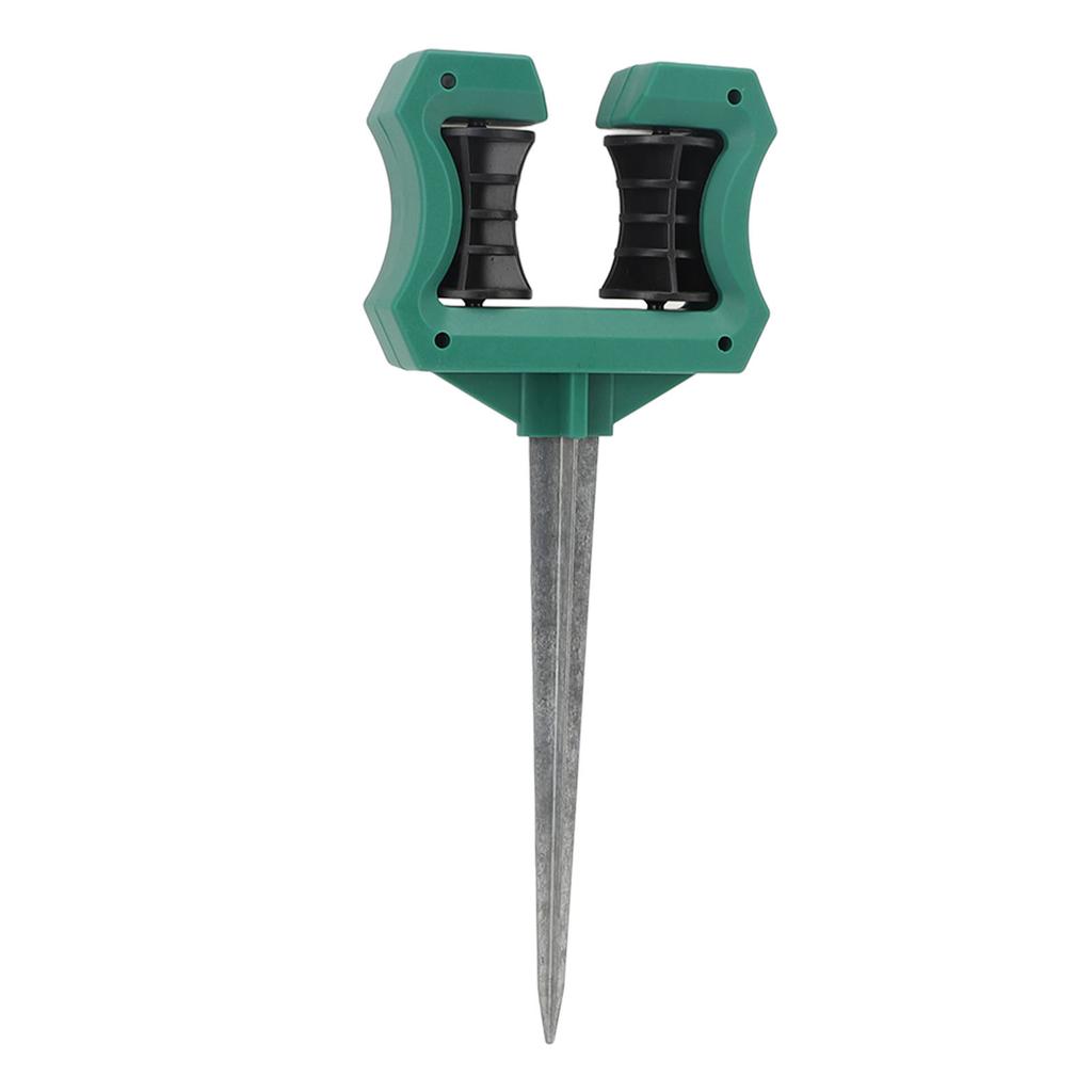 Lawn Hose Guide Spike Roller Reel Sturdy Multifunctional Hose Support Guide Stake Holder for Yard Ga