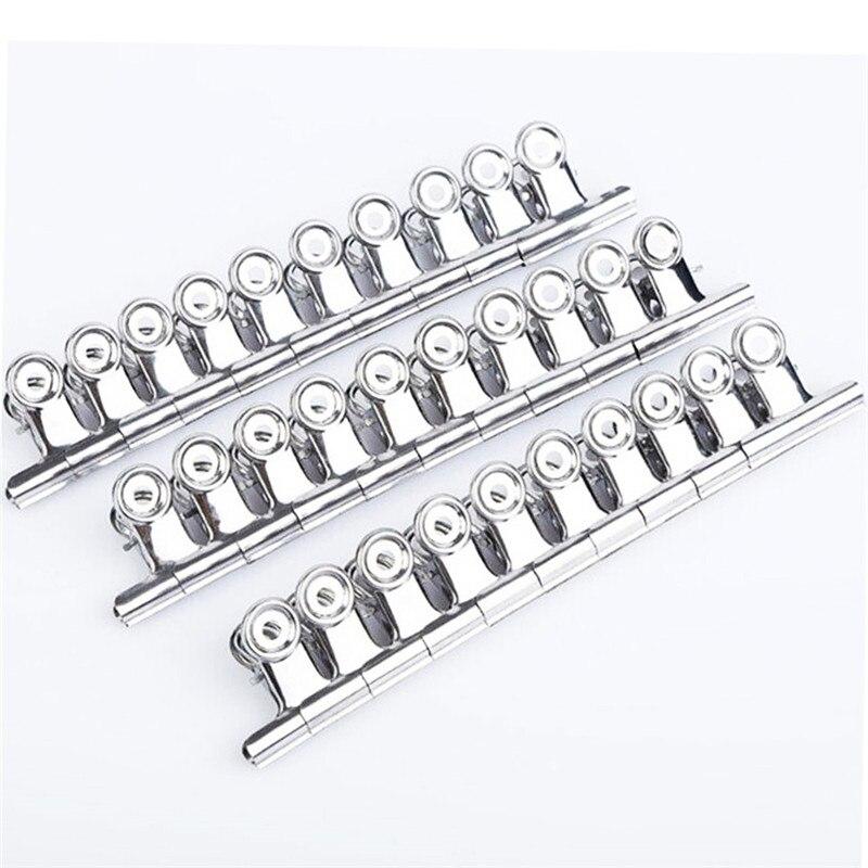 6pz Clip Stringi Unghie Russian C Curve Punte per Unghie French Acciaio Inossidabile Pinze per Unghie Acriliche Strumento Multifunzione