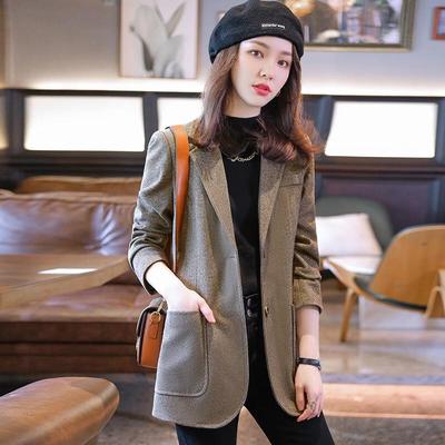 Women's Slim Fit Long Sleeve Blazer