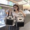 School Bag Junior High School Girls Large Capacity New Lightweight Tie-dye Girls Backpack Campus Commuter High School Student Backpack