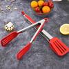 Stainless Steel Silicone Spatula Tongs