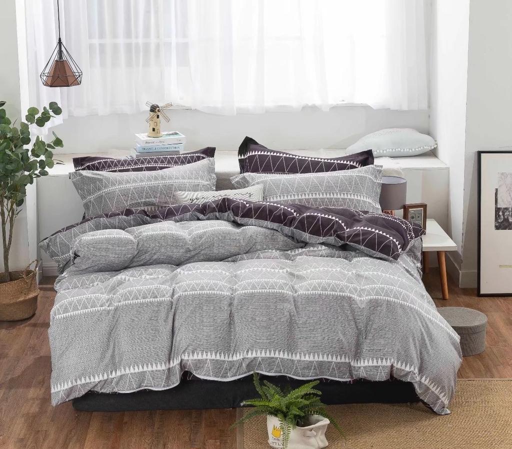 Traditional Printed Pillowcase Quilt Cover Two Or Three-Piece Set Is Available