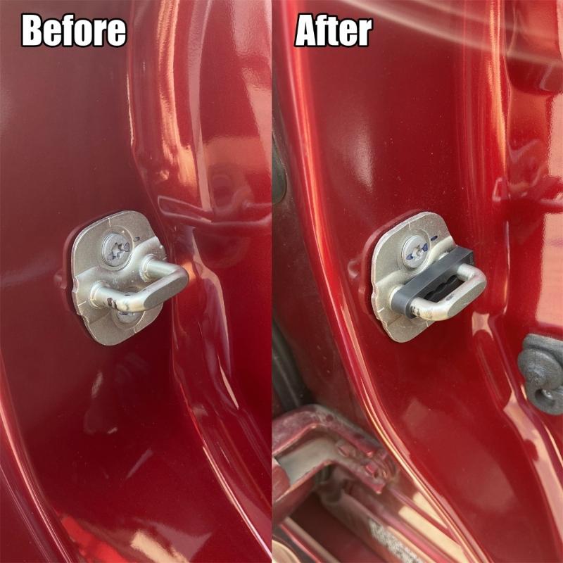 Car Door Damper for Qashqai Car Door Sound Deadener Damper Buffer Rattling Screaks Deaf Soundproofing Seal Car Accessory