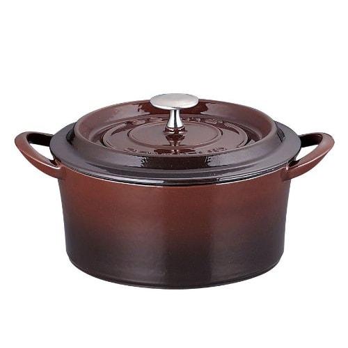Ishigaki Sangyo Bon Bonnet Cocotte, 9cm, Brown, Cast Iron, China, ABVB503