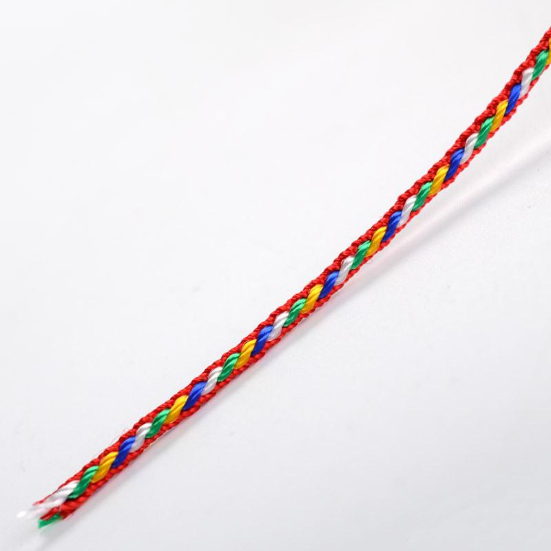 

Детский набор для изготовления браслета и ожерелья из пятицветного шнурка на праздник Дуаньу