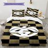 Spezia Calcio Muster Bettwäsche-Set Bettbezug Kissenbezug Heimdekoration Geschenk (1 Bettbezug + 2 Kissenbezüge, ohne Füllung)