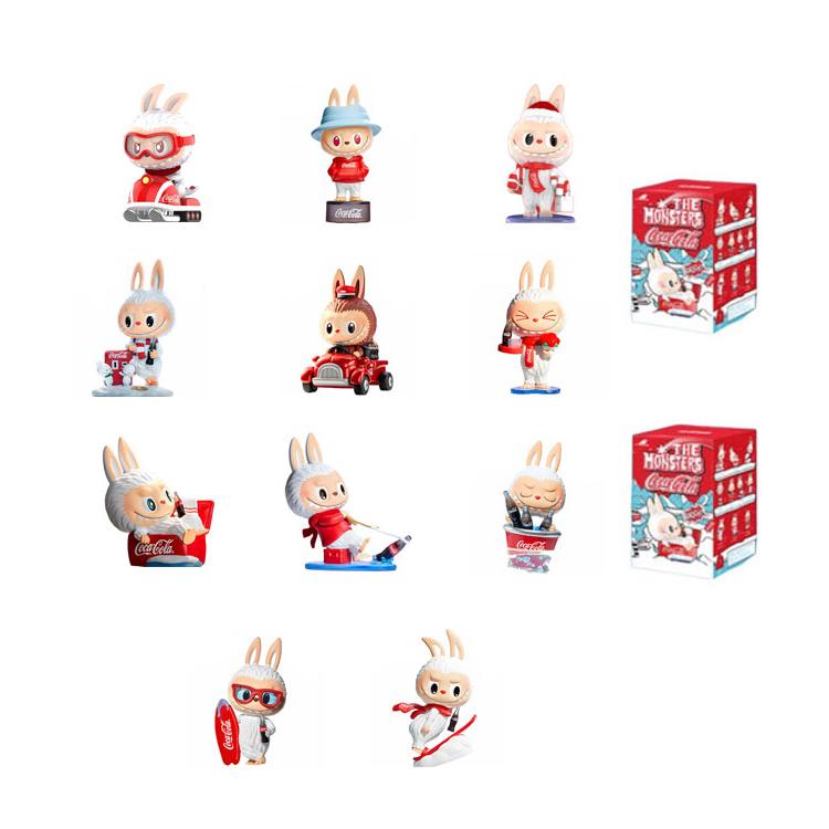 New POP MART LABUBU THE MONSTERS Coca Cola Collection Mystery Boxes 10 For A Single Blind Box/whole Box PPMT-2410-0232