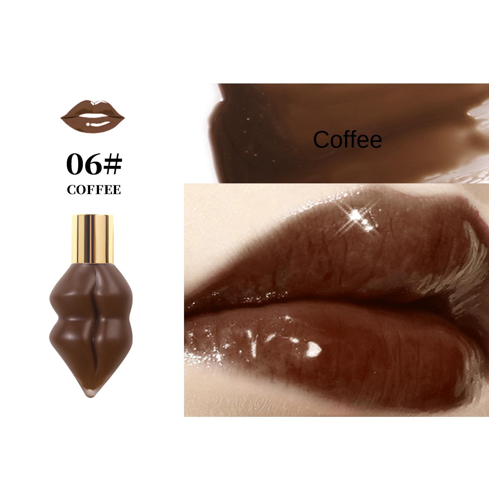 

Глазурь для губ с имбирем и мятой, придающая объем и увлажнение губ, красочный блеск для губ для губ