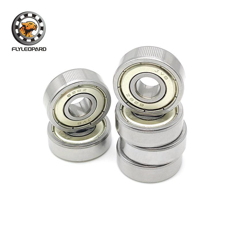 In-stock 6900 2RS Thin-walled Deep Groove Ball Bearing, 10x22x6, High-speed Motor Bearing with Blue Rubber Seal.