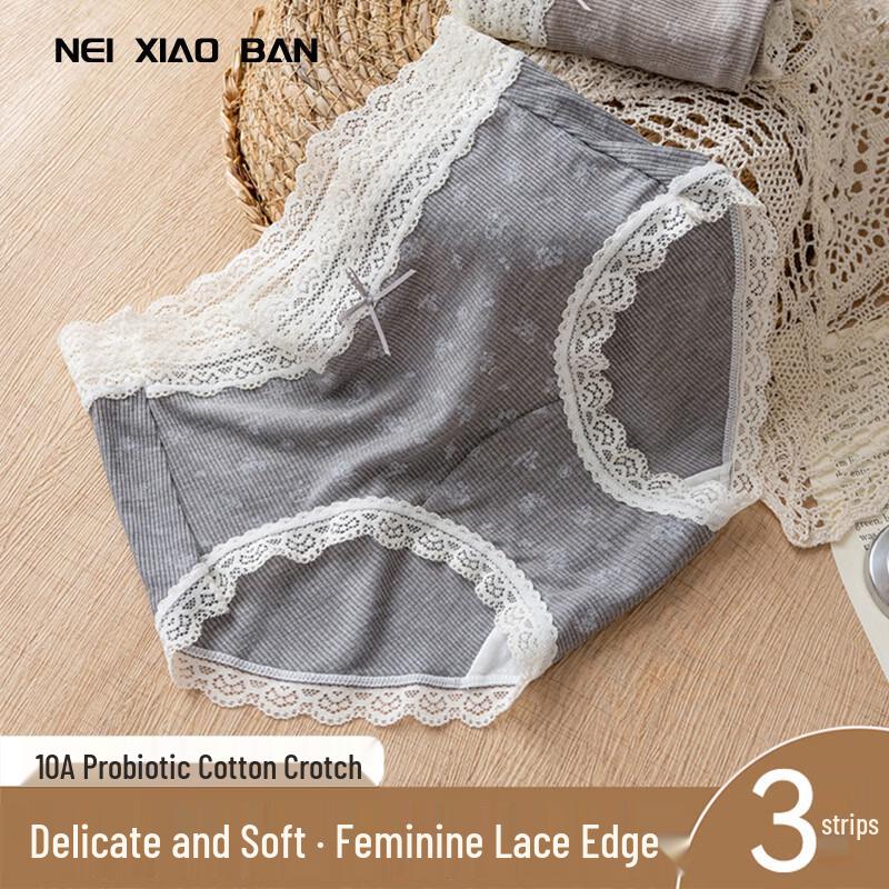 

Women s Floral Mid-Waist Briefs - 3-Pack XL