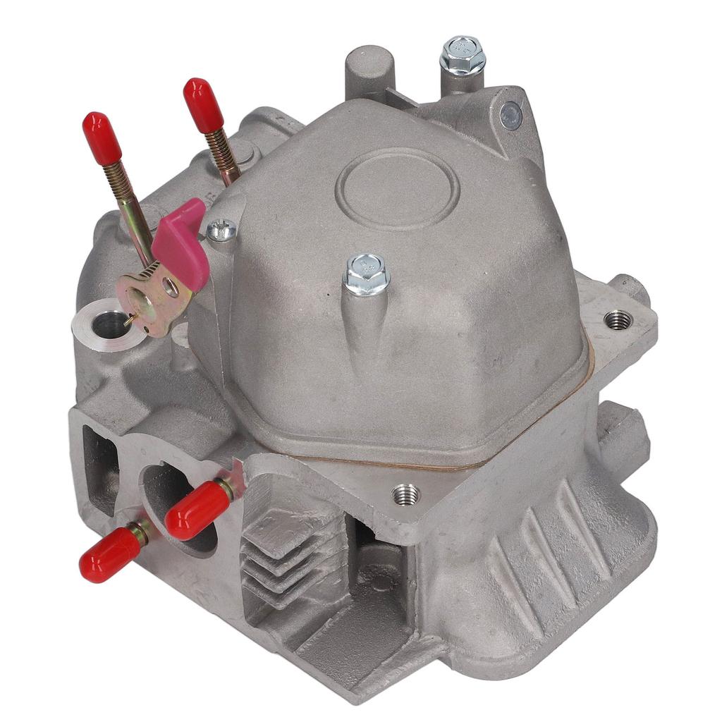 Cylinder Head Assembly Aluminium Alloy Single Cylinder Air Cooled Engine Head Replacement for 186F