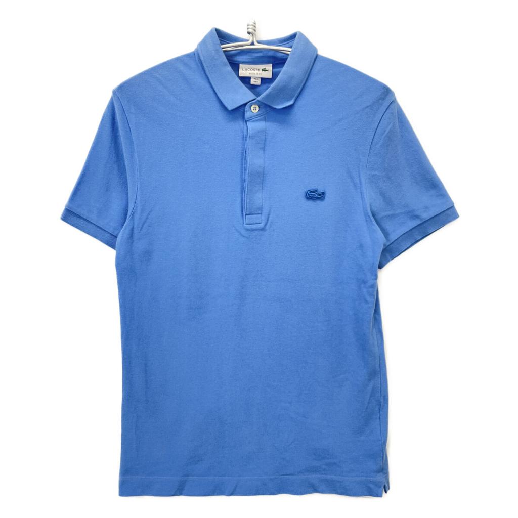 Lacoste Light Blue PH5522L Regular Fit Stretch Pari Polo Shirt tops 3 blueUsed