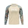 Costum de pescuit cu mânecă lungă din mătase de gheață UPF50 hanorac cu prosop pentru față uscare rapidă respirabil protecție solară tricou subțire LOGO personalizat