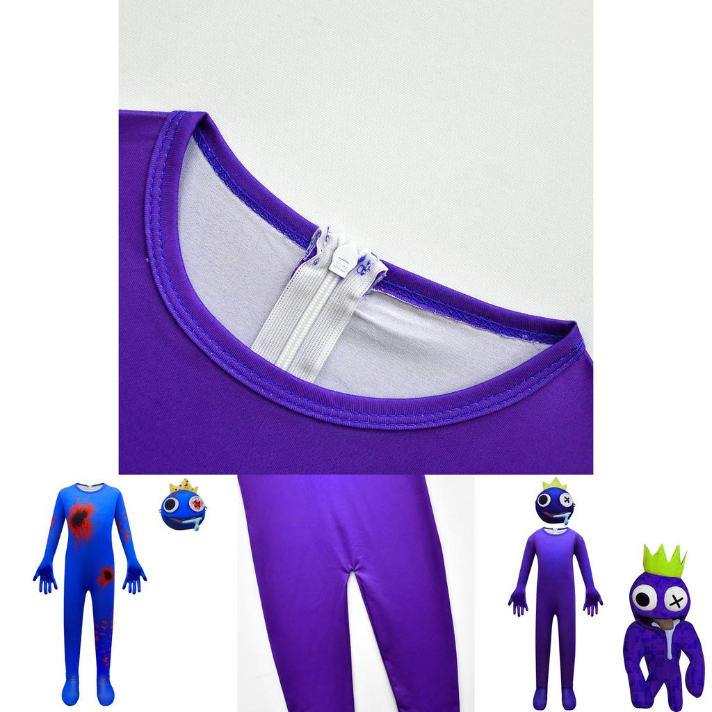 Roblox Rainbow Friends Jumpsuit Costume For Kids Perfect For Cosplay And Halloween Parties