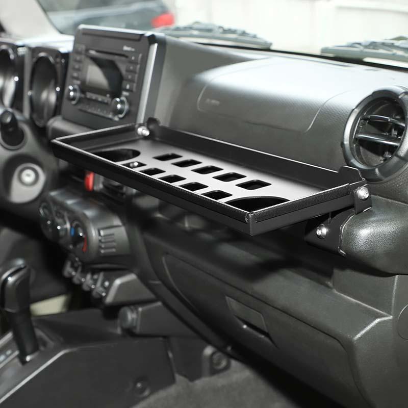 Co-pilot Handle Extension Folding Storage Board Cup Holder Bracket Rack Support For Suzuki Jimny 2019 Up Interior Accessories
