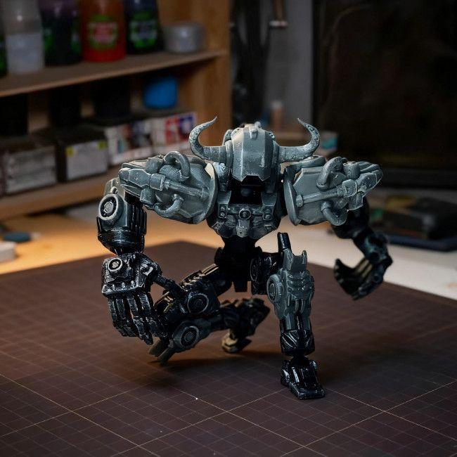 Lucky 13 New R0 t13 Bulls Movable Model Armor Soldier Multi-joint Movable T13 Figurines Doll Assembly Mecha Toy Boy Holiday Gift