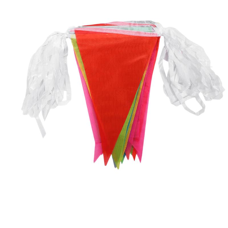 Outdoor Triangular Warning & Decorative Bunting Flags