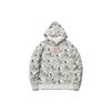 (WMNS) X Disney Crossover Mickey Mouse Full Print Pullover Hoodie 'White' Women's AWDR494-3
