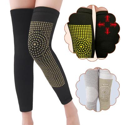 1 Pair New Wormwood Self Heating Knee Braces Sleeve Keep Support Pads Patients Warm Far For Joi U8R9