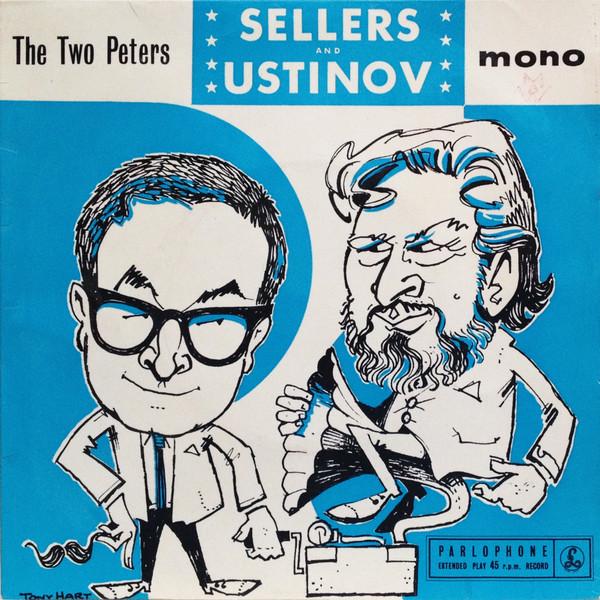 

7inch Record SELLERS USTINOV The Two Peters GEP8853 PARLOPHONE 1962 UK Soundtracks Musicals Used
