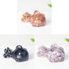 Crystal Resin Fish Figurine With Cute Animal Design For Car Interior And Home Decor