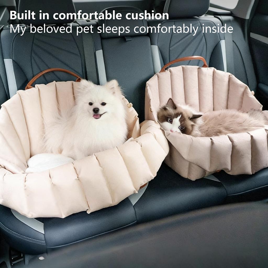 Portable Pet Carrier For Outings, Car Bag, Pet Seat Cushion