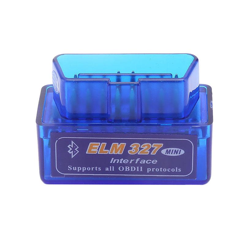 

Elm327 V1.5 Bluetooth Obd2 для Android/Torque Super диагностический считыватель кодов синий