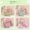 Tumecos Portable Cosmetic Multifunctional Transparent Makeup Toiletry Storage Makeup Toiletry Bag for Makeup and Skincare Multifunctional Toiletry Bag