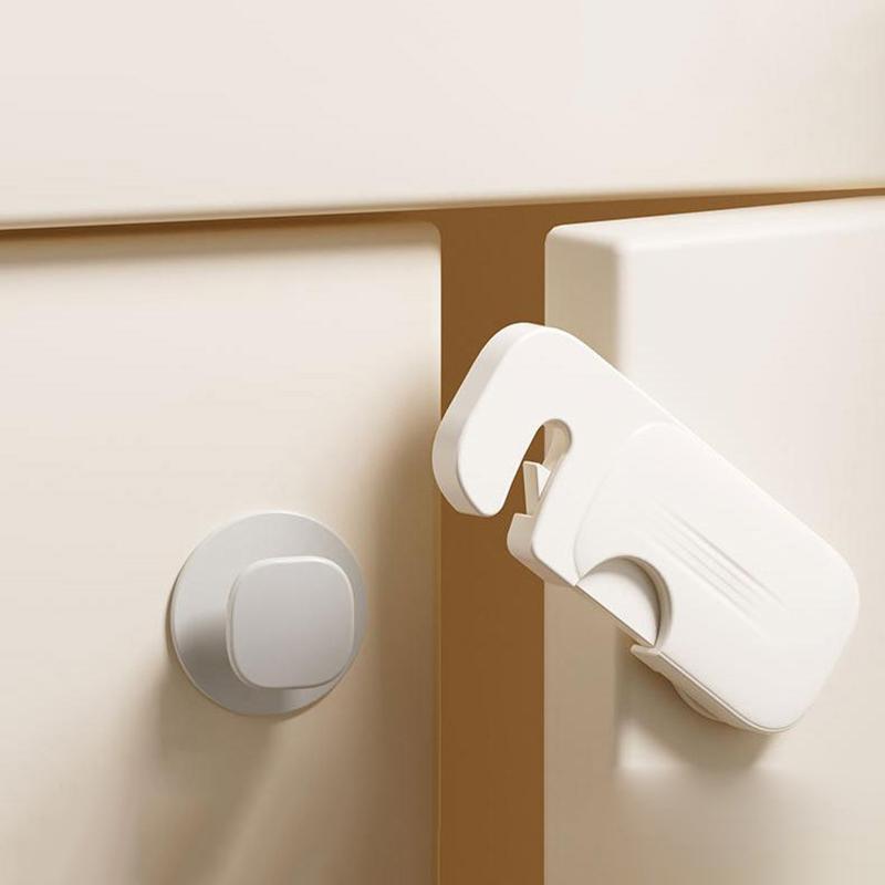 1 Stück Baby Anti-Quetschhand Schranktürschnalle Zuhause Kühlschrankschloss Multifunktions-Schubladensicherungen für Kindersicherheitsschutz
