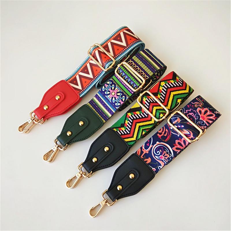 Women's Wide Canvas Crossbody Bag Strap - Replacement Shoulder Strap Accessory