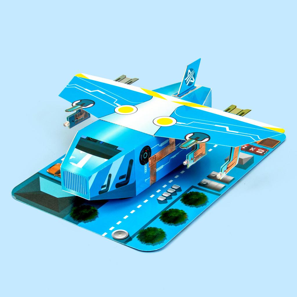 

Anime Aircraft Science Kit With Diy Electronic Circuits For Kids Educational Toy
